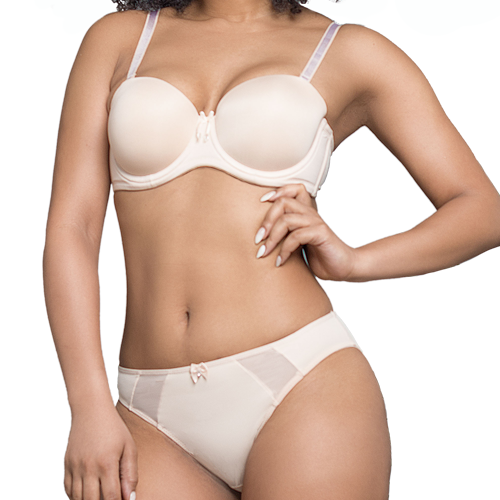 Fit Fully Yours Lingerie – Octavia Strapless – Nude