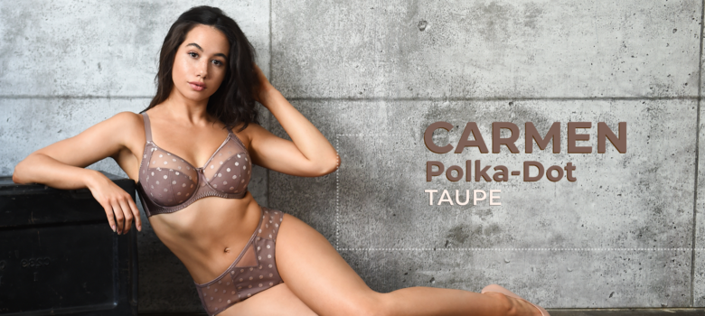 Fit Fully Yours Taupe Carmen Polka Dot Bra – LaBella Intimates & Boutique